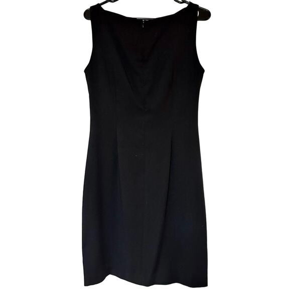 Josephine Chaus Essentials‎ Little Black Classic Sheath Dress Size 6 - Picture 2 of 6